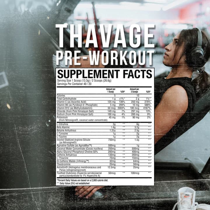 Thavage Pre-Workout
