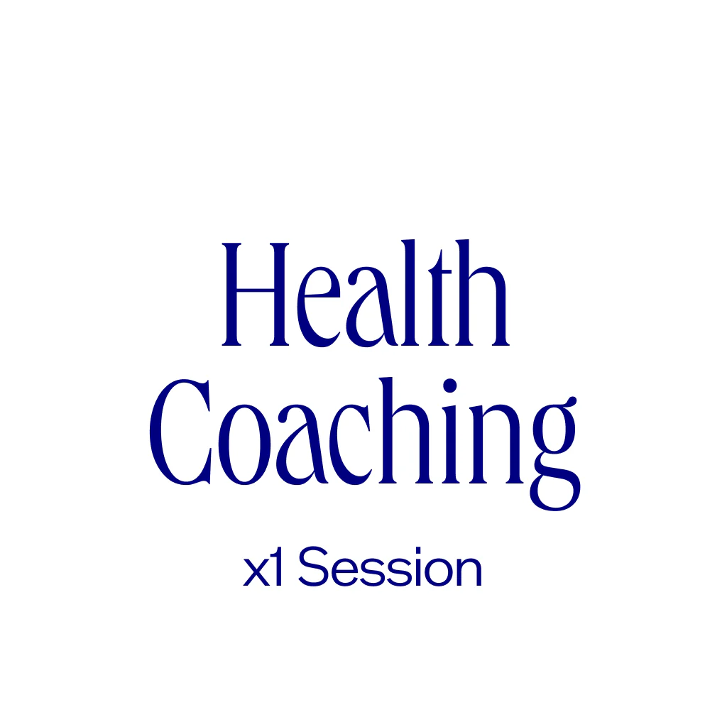 Add On: Health Coaching - Single Session