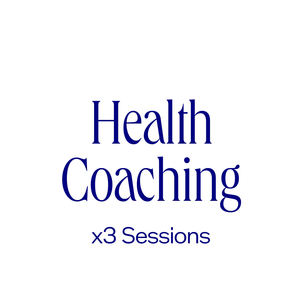 Add On: Health Coaching - Three Sessions