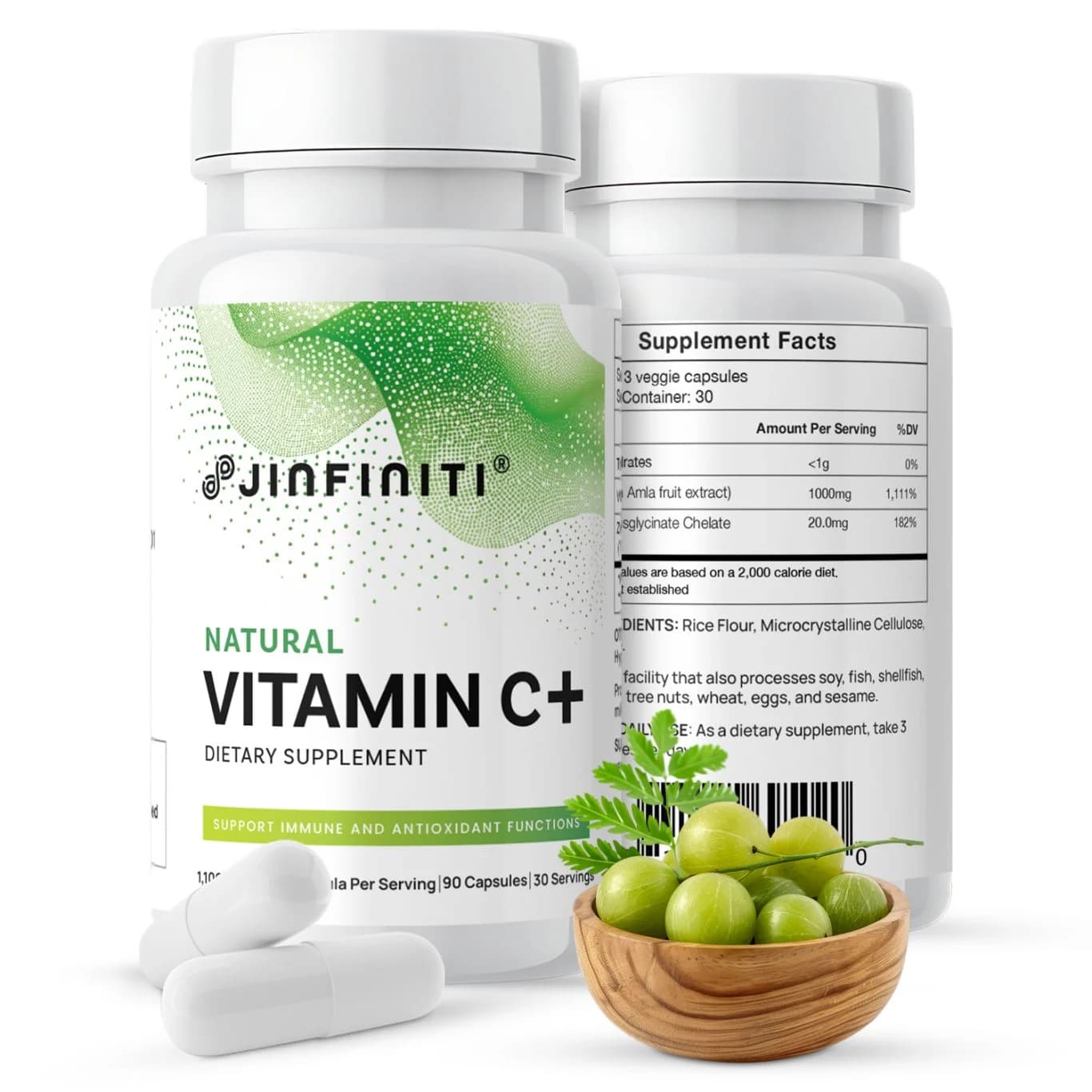 Natural Vitamin C + Zinc