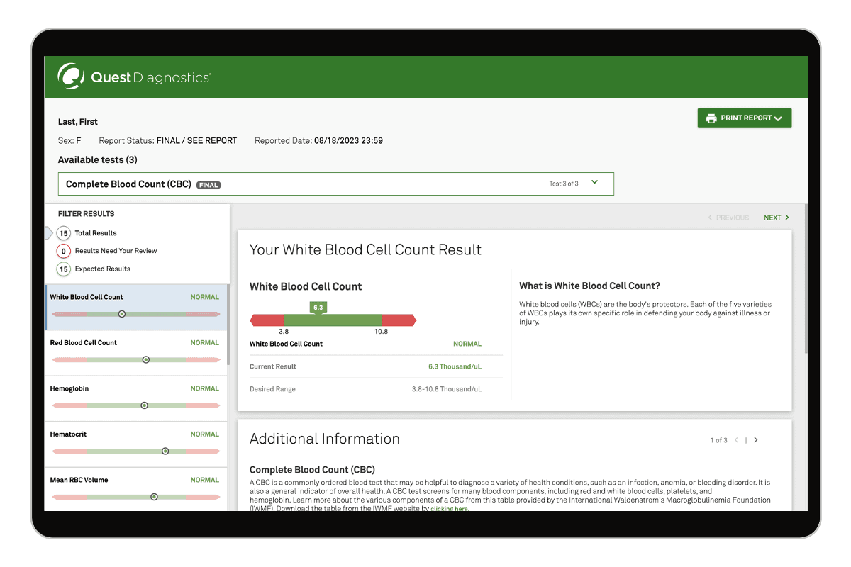 Complete Blood Count (CBC)
