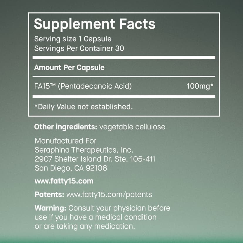 Fatty15 - 90 Day Trial Kit