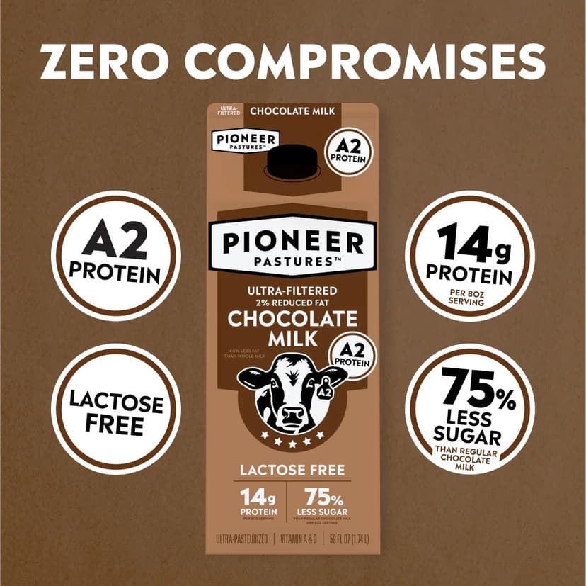 Ultra-Filtered A2 Reduced Fat Chocolate Milk
