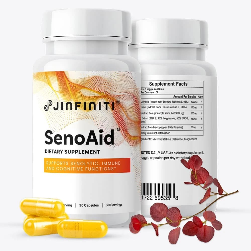 SenoAid™ Senolytic Supplement Complex
