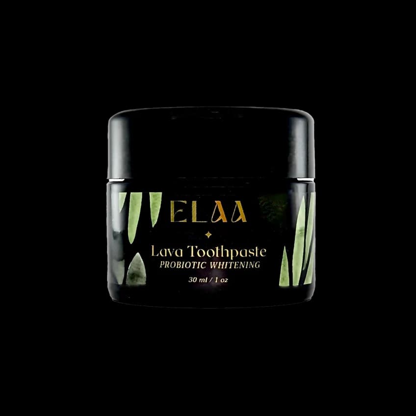 Lava Toothpaste | Probiotic Whitening Charcoal Mint
