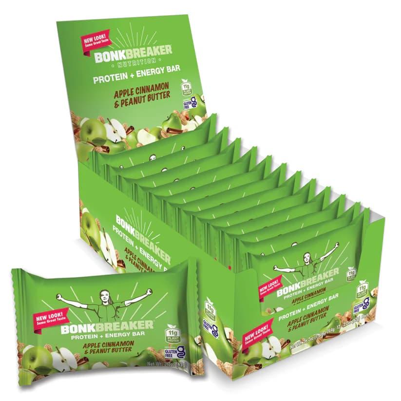 NEW!!! Bonk Breaker Apple Cinnamon & Peanut Butter Bars