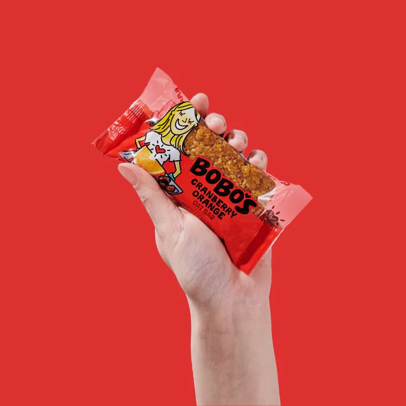 CRANBERRY ORANGE OAT BAR